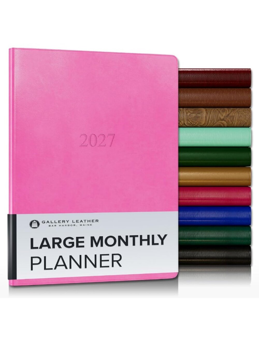 Large 2026-2027 Monthly Planner | Stylish Leather Organizer | Perfect for